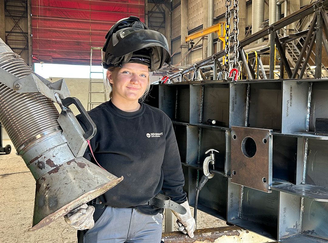 Blacksmith apprentice