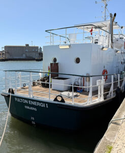 new - modern training ship