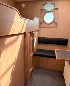 cabins - modern training ship